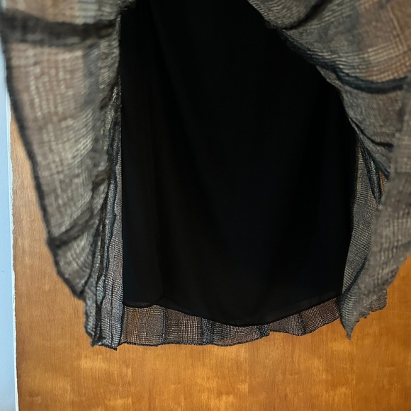 Jones New York Silk Skirt Plaid Lined A-Line Career Classic Women 14 Petite NWOT - Picture 4 of 8